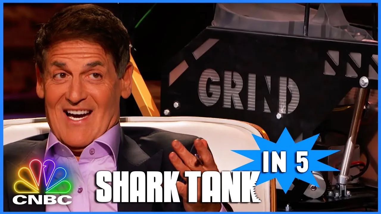 Mark Cuban Needs Some Practice on His Jump Shot | Shark Tank in 5 | CNBC Prime