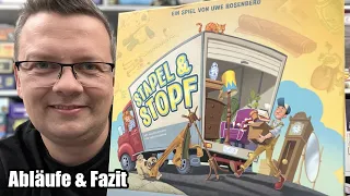Stapel & Stopf (Lookout Spiele) - 2er Spiel Variante von Patchwork von Uwe Rosenberg