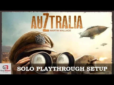 Auztralia - Setup (3 player full co-op played solo)
