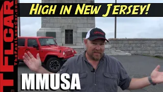 1,803 Feet Above Sea Level at High Point State Park in New Jersey on MMUSA