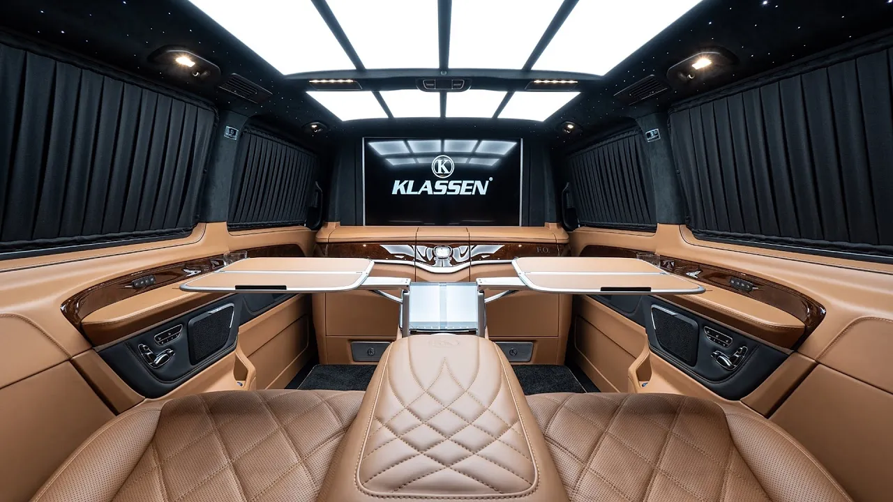 2022 Mercedes V-Class by Klassen Luxury VAN - Exterior and interior Details