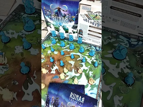 What’s Inside Runar? Epic Viking Board Game Unboxing #boardgameshorts