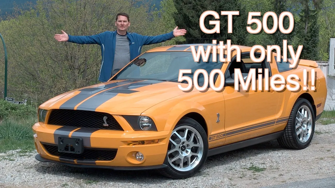 2007 Ford Shelby GT 500 // Garage Queen with only 500 miles!