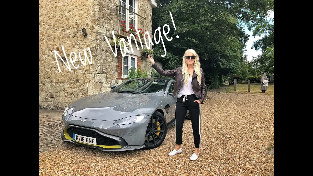 Driving the new Vantage to UK's biggest car Festival!