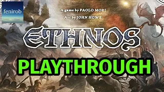 Ethnos Board Game | Playthrough (2 Players)