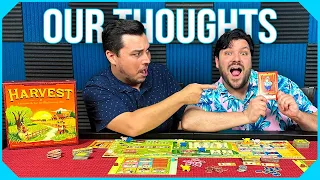 Harvest | Our Thoughts | Board Game Review