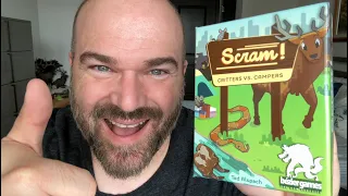 Scram! A Team Based Card Game - Review plus bonus 2 player rules