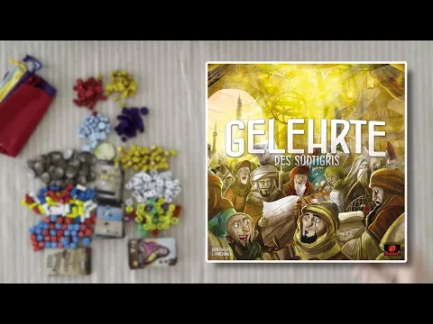 Gelehrte des Südtigris - Unboxing, Sleeves & Reboxing [Schwerkraft Verlag]