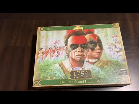 1754: Conquest - The French and Indian War (Academy Games) - Unboxing/Introduction