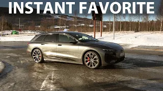 Audi S6 e-tron Avant range test