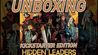 Unboxing - Hidden Leaders [KICKSTARTER]