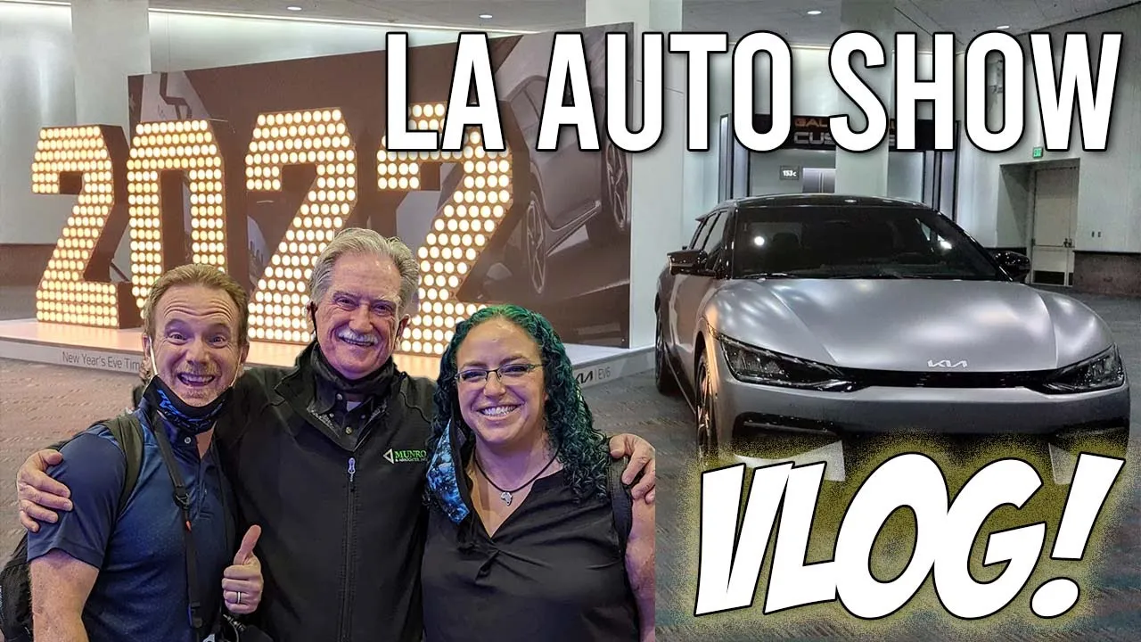Electric Vehicles at the LA Auto Show (2021) - Behind the scenes Vlog!