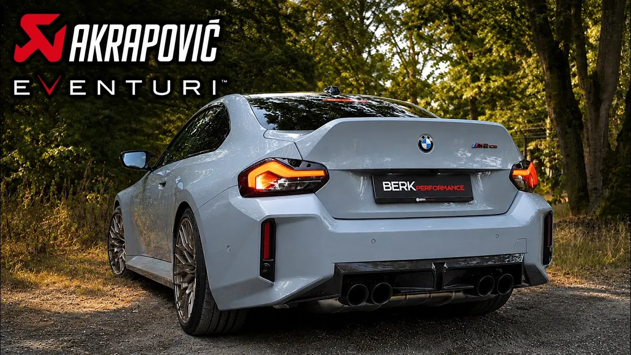 BMW M2 CS G87 // EVENTURI INTAKE & AKRAPOVIC MIDPIPE // SOUNDS & POV