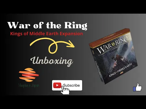 War of the Ring: Kings of Middle-Earth Expansion Unboxing
