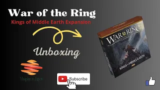 War of the Ring: Kings of Middle-Earth Expansion Unboxing