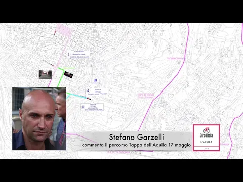 <span style="color:var(--accent)">Video:</span> L’Aquila verso il Giro d’Italia, Stefano Garzelli in ricognizione per la tappa del 17 maggio