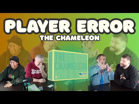 Player Error: Chameleon, a bluffing card game!