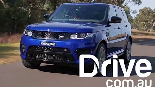 Range Rover Sport SVR First Drive Review | Drive.com.au