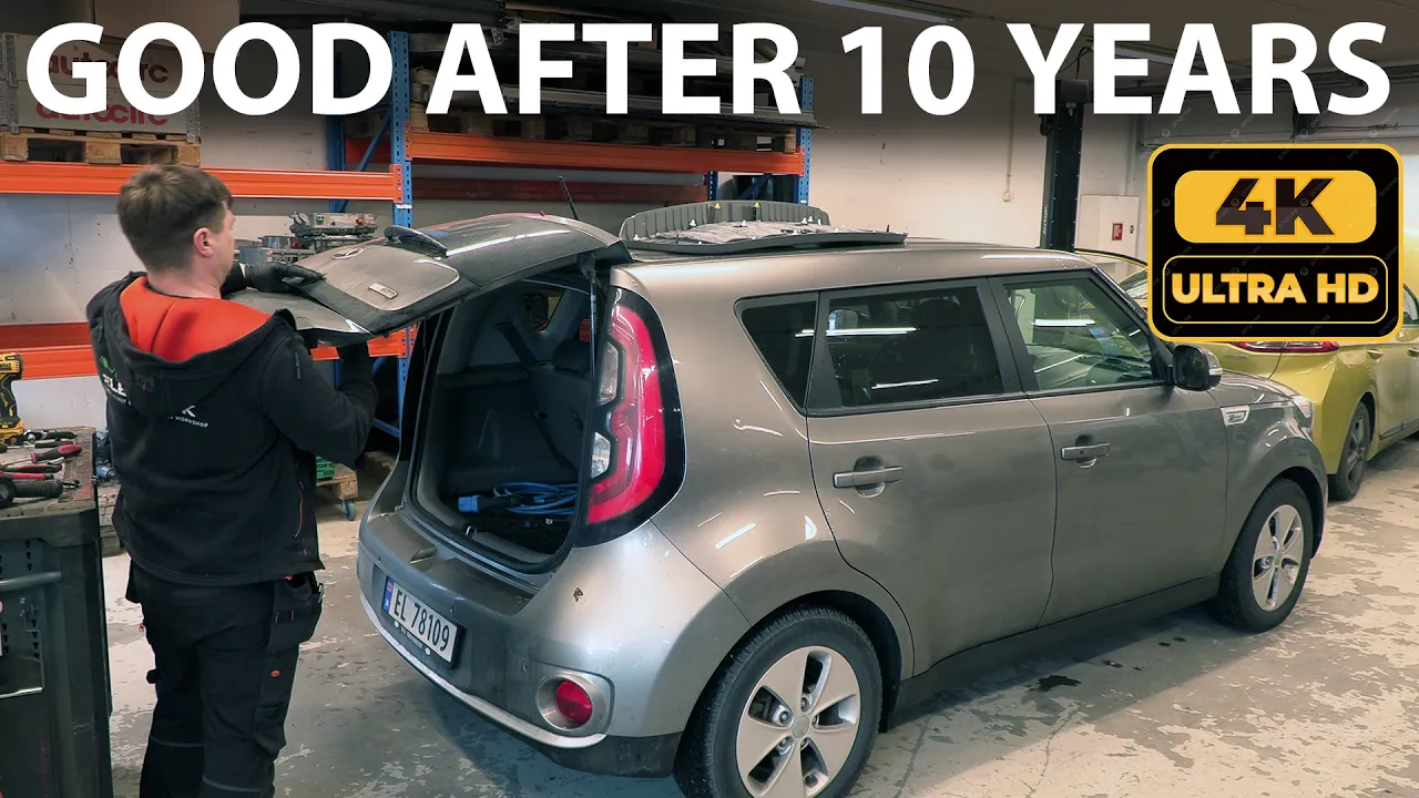Elbilmek replaced backup camera on 2015 Kia Soul 27 kWh and checked the car