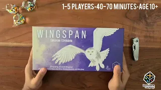 Unboxing • Wingspan: European expansion
