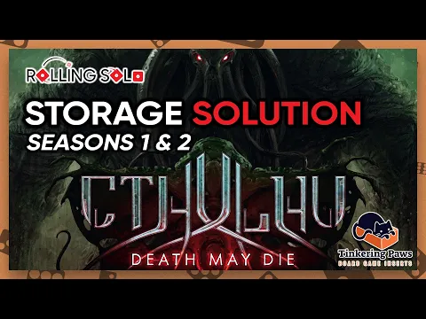 Cthulhu: Death May Die | Season 1 & 2 | Storage Solution