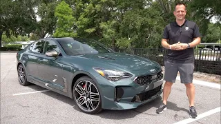 Is the 2022 Kia Stinger GT a BETTER performance sedan than a BMW M340i?