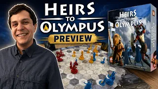 This Board Game Feels Like a Greek Myth Movie | Heirs to Olympus Preview