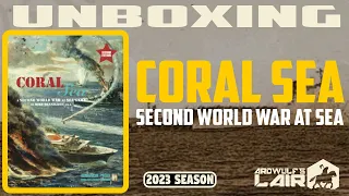 Unboxing | Second World War at Sea: Coral Sea (Avalanche Press 2019)