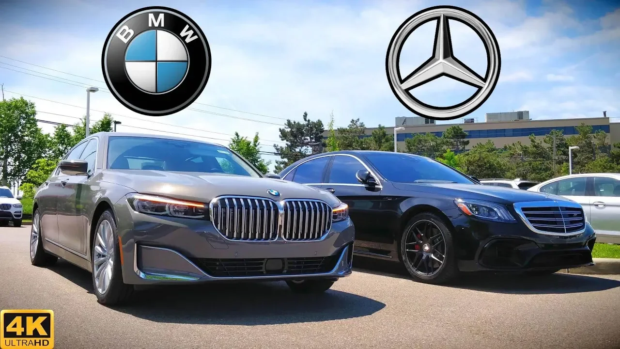 ULTIMATE LUXURY FIGHT -- 2020 BMW 7-Series vs. Mercedes S-Class: Comparison
