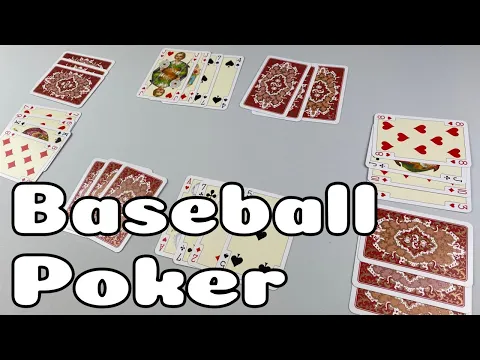 How to Play Baseball Poker | a poker card game with wild cards | Skip Solo