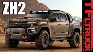 Chevy Colorado ZH2: Is this Hybrid Hydrogen-Powered 4X4 Truck the Humvee of the Future?