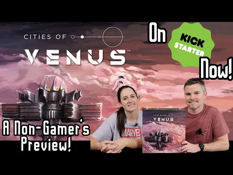 Preview of Cities of Venus - On Kickstarter Now!