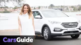 Hyundai Santa Fe Highlander 2017 review: family test video