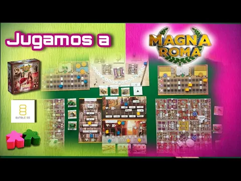 Magna Roma Deluxe. Partida a 2 jugadores al euro ligero de Roma