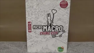 Micro Macro Crime City : les règles du jeu