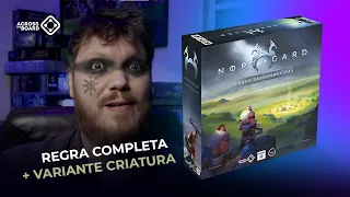 NORTHGARD BOARD GAME - TODOS OS DETALHES | Regras e Variante
