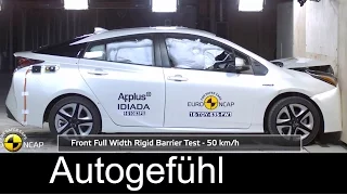 2017 Toyota Prius crash test - Euro NCAP all-new neu