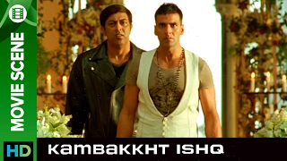 Akshay does not believe in marriages | Kambakkht Ishq | Movie Scene