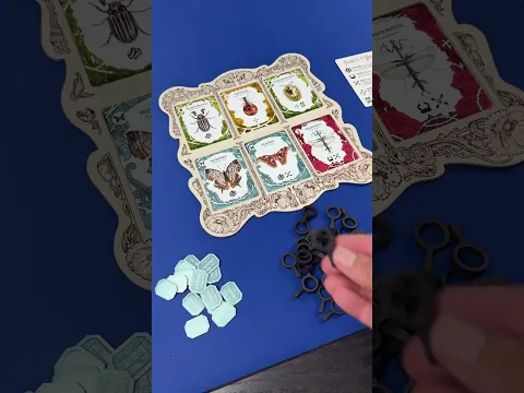 Menagerie: A Cozy Game of Collecting Insects #boardgames #games #insects #familygames #gamenight
