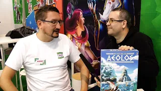 Aeolos  + Interview mit Robert (Spiel DAS! Verlag) / Essen 2022 / gefilmt auf der SPIEL 22