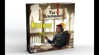 Pax Renaissance (2. ed.) rules, TTS