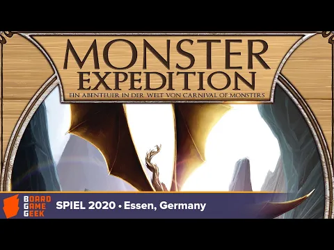 Monster Expedition — game preview at SPIEL.digital 2020