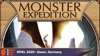 Monster Expedition — game preview at SPIEL.digital 2020