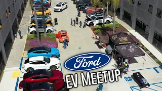 BIG Ford EV Meetup featuring the Mustang Mach-E & F-150 Lightning! (Drive Electric Earth Month)