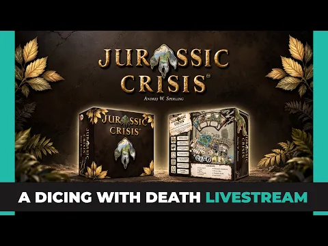 Jurassic Crisis- The Board Game - 2 player Coop