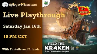 Feed the Kraken - Live Playthrough with Funtails and friends!