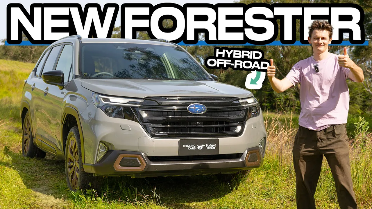 GOOD enough to beat RAV4? Subaru Forester Hybrid 2025 pre-production review