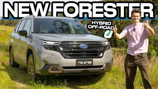 GOOD enough to beat RAV4? Subaru Forester Hybrid 2025 pre-production review