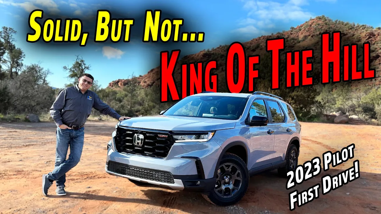 The 2023 Honda Pilot Is 12-Inches of LCD Away From Greatness
