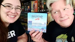 All the Games with Steph: Railroad Ink (Blue) - Play Along!